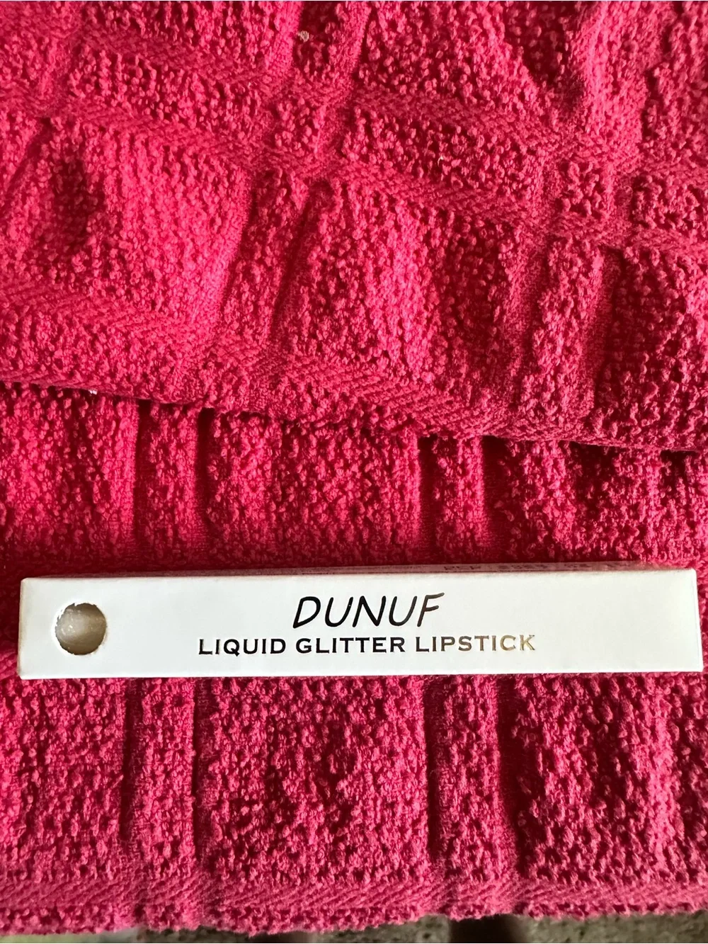 DUNUF Liquid Glitter Lipstick - lot of 2